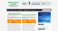 Desktop Screenshot of internetmarketingbeginners.org